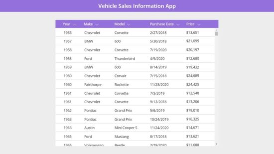 Power Apps Gallery Design & UX Guidelines - Matthew Devaney