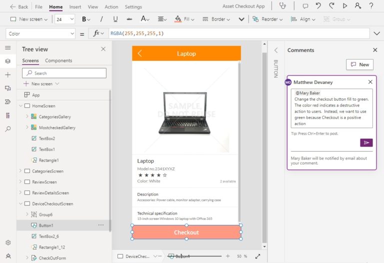 Power Apps Comments: Collaborate & Give Feedback