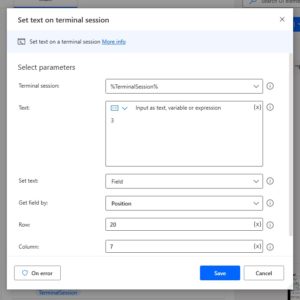 How To Run AS400 With Power Automate Desktop Terminal Actions