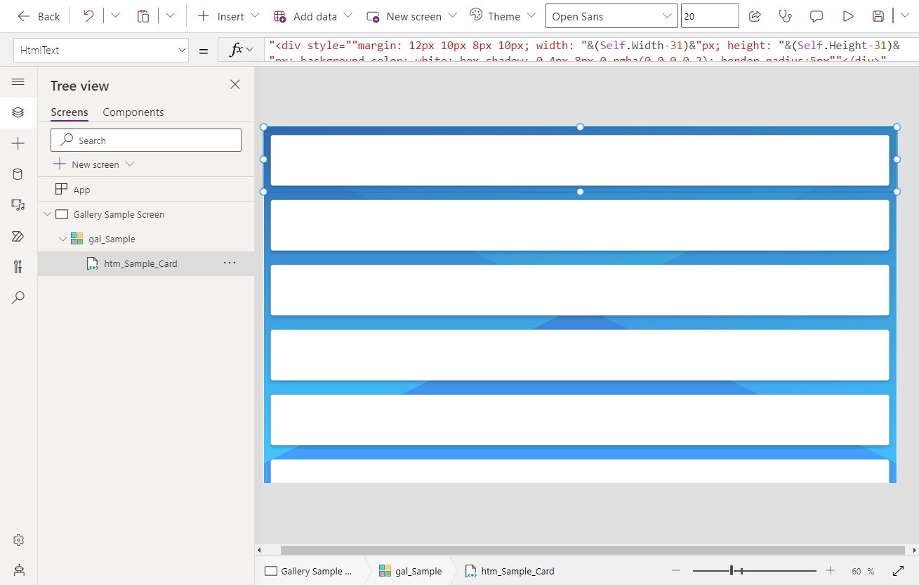 5 Power Apps Gallery Design UX Tips