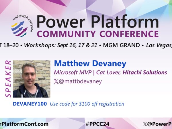 Power Platform Conference Discount Code