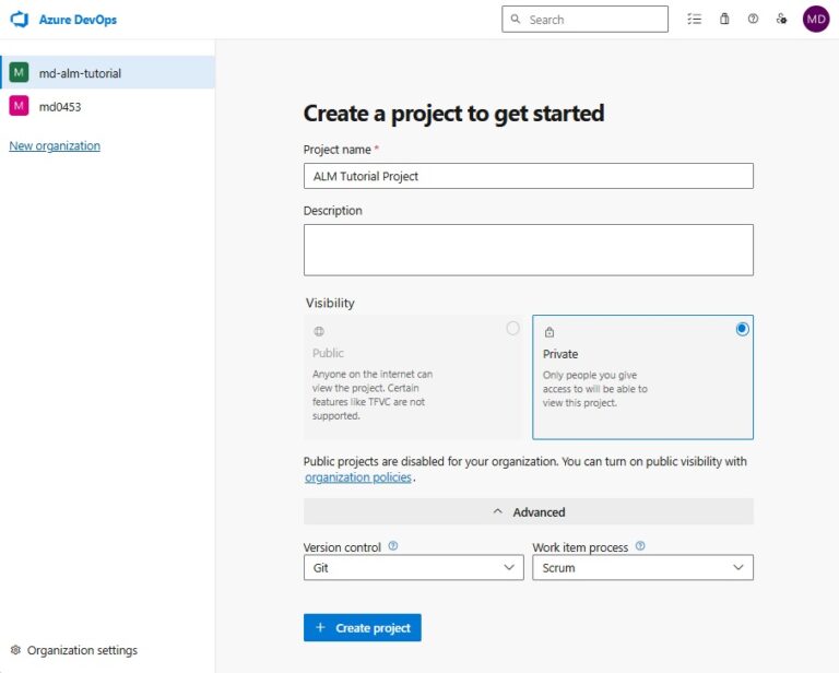 Start A New Azure DevOps Project - Matthew Devaney