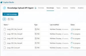 How To Add Copilot Studio Knowledge Files Using Power Automate
