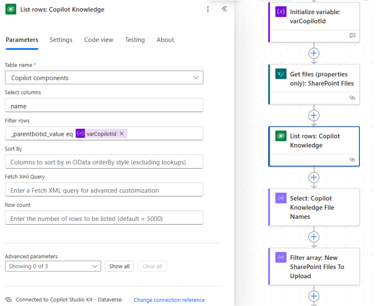 How To Add Copilot Studio Knowledge Files Using Power Automate