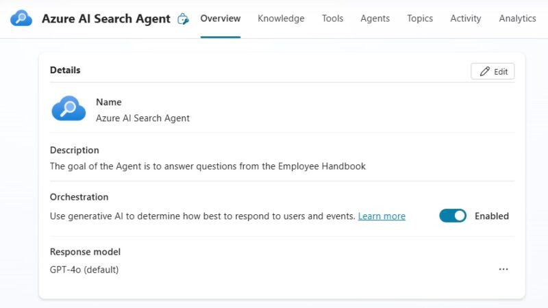 Copilot Studio Azure Ai Search Complete Setup Guide