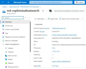 Copilot Studio Azure Ai Search Complete Setup Guide