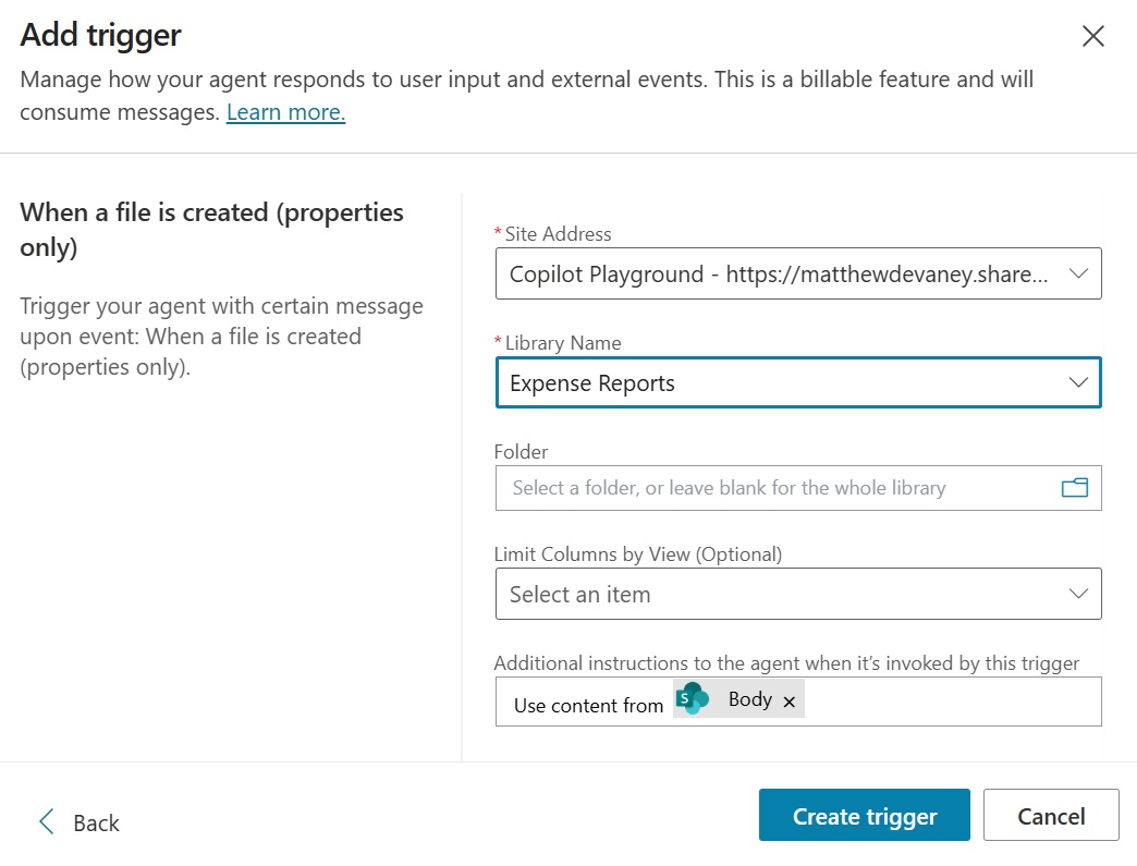 Copilot Studio Autonomous Agent To Read & Write Excel Files